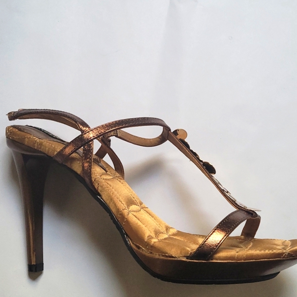 Bronze heels